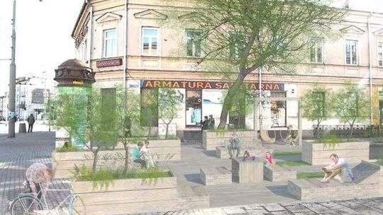 Czy ul. 1 Maja może stać się ładniejsza? Dyskusja o przyszłości i instalacja