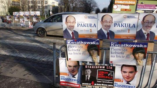 Czyste wybory. "Plakaty powinny być dopuszczone, ale nie w takiej ilości"