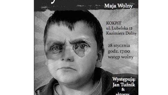 Czytanie sceniczne sztuki Mai Wolny "Syn Mistrza" w Kazimierzu Dolnym