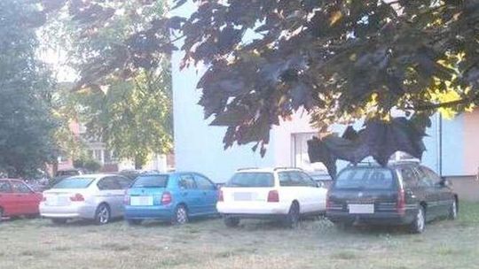 Czytelnik: Mistrzowie parkowania upodobali sobie trawnik. "Tak chcieli mieszkańcy"