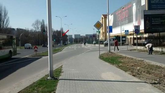 Czytelnik: Takie ustawienie znaków grozi kolizją