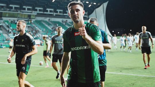 Damian Warchoł znowu strzela w końcówce, Górnik Łęczna stracił pierwsze punkty mimo gry w przewadze