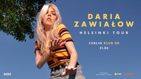 Daria Zawiałow w Klubie30 w Lublinie