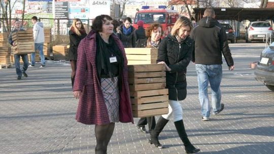 Darmowe jabłka rozchodzą się jak ciepłe bułeczki. 18 ton w godzinę