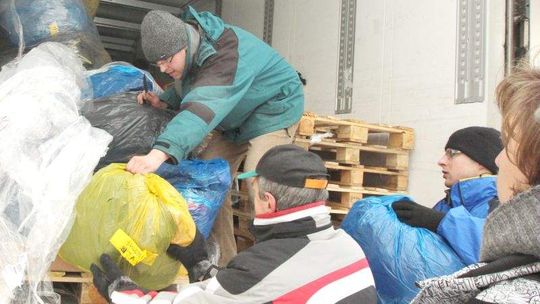 Dary z Lublina nie dojechały na Ukrainę. Transport zatrzymano na granicy