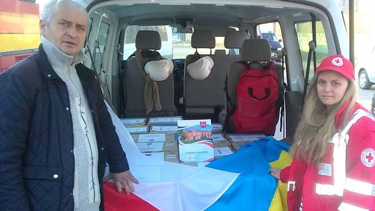 Dary z powiatu puławskiego dotarły już na Ukrainę