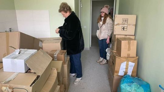 Dary ze Świdnika dotarły do szpitala położniczego w Łucku. To nie koniec pomagania
