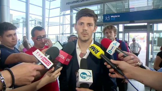 Dawid Kownacki: Bardzo się ze sobą zżyliśmy, byliśmy jak rodzina (wideo)