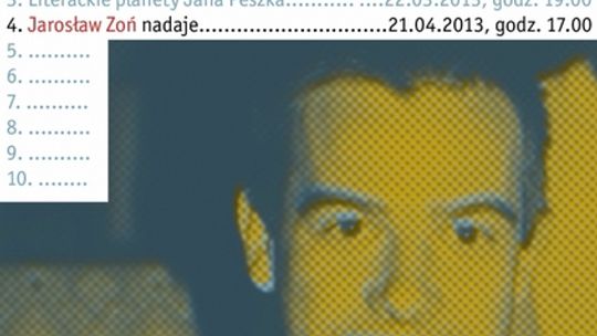 DDK Węglin: Jarosław Zoń w \"Spisie treści\"