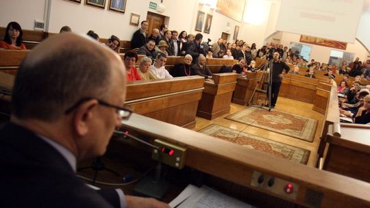 Debatowali z Żukiem o handlu, Kamienicach Miasta i komunikacji