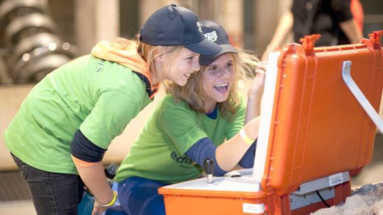 Dębowa Kłoda: Dzieci eksperymentowały w stolicy