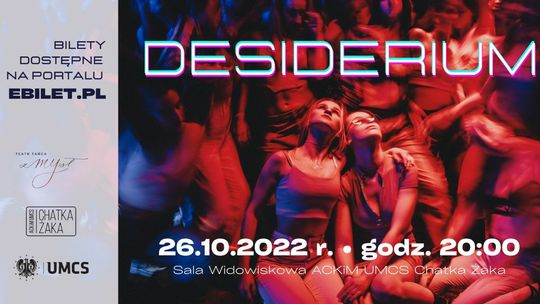 "Desiderium" Teatru Tańca zMYsł w Chatce Żaka