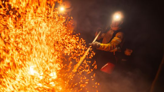 W działaniach ratowniczo-gaśniczych w Puszczy Solskiej uczestniczy 440 strażaków PSP i OSP, a także 106 pojazdów pożarniczych. Dodatkowo działania wspiera 162 przedstawicieli innych służb i podmiotów, w tym Policja, Wojsko Polskie, Lasy Państwowe i administracja.