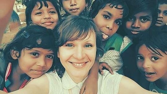 Didi z Jeevodaya. Wolontariuszka z Lublina pomagała chorym na trąd