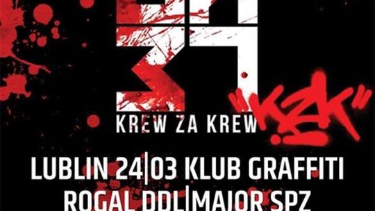 Dixon37 KZK, Rogal DDL - koncert w Graffiti