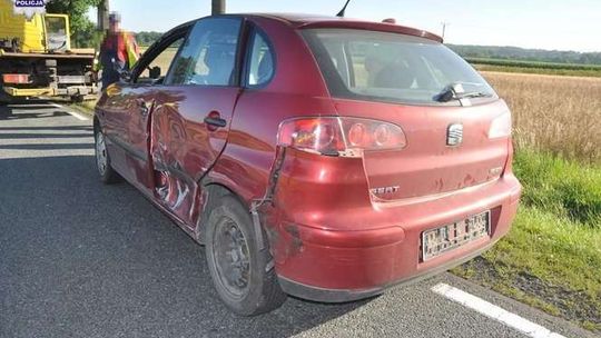 DK19. Kierowca zasnął w trakcie jazdy