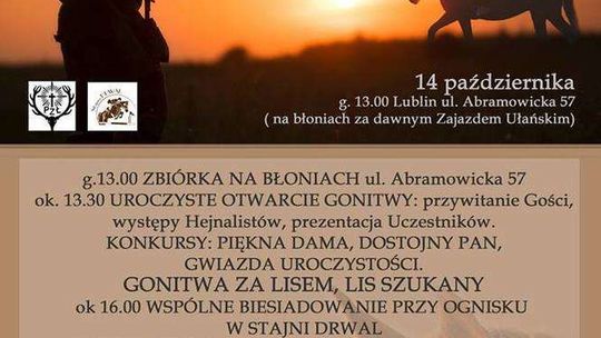 Dla miłośników koni i myśliwych. Hubertus 2017 w Stajni Drwal