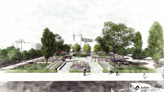 Dla potomnych: Nowy rynek, dużo drzew i kapsuła czasu