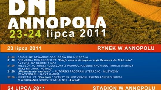 Dni Annopola: Kameralnie i biesiadnie