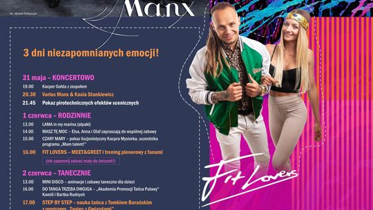 Dni Puław z koncertami i zabawą. Program wydarzeń