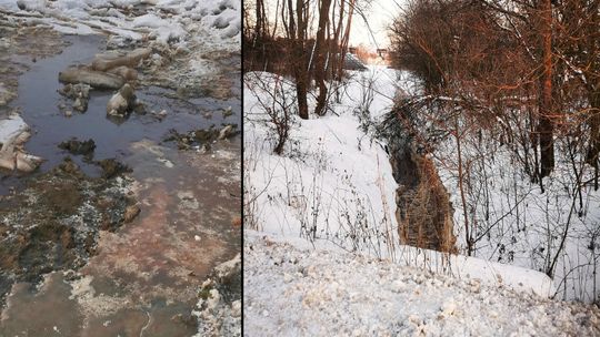 ścieki w rowie, Końskowola