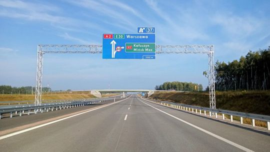 Do stolicy już nie przez Kałuszyn. Jest nowy odcinek A2