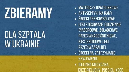 Do ukraińskich szpitali z Lublina pojedzie pomoc medyczna. Sprawdź jak wesprzeć akcje