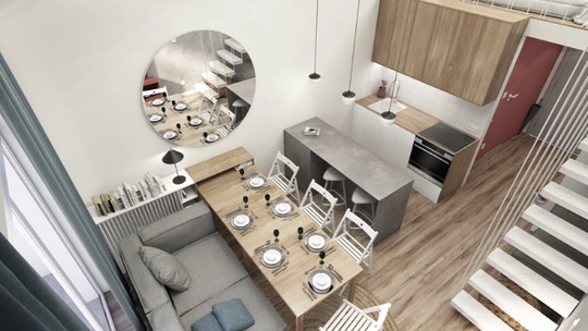 Dobre pomysły na salon z aneksem kuchennym