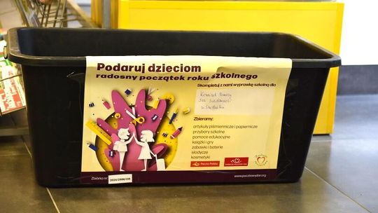 Dobro wraca. Trwa akcja "Podaruj dzieciom radosny początek roku szkolnego”