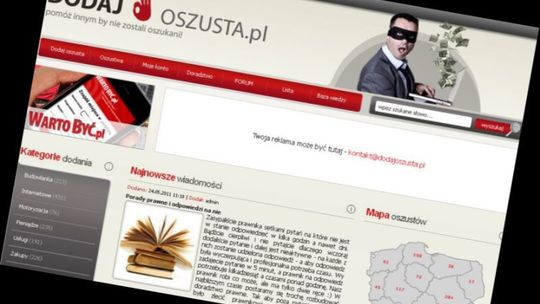 Dodajoszusta: Każdy może nazwać każdego oszustem