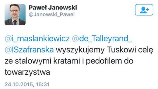 Doktor KUL: „Wyszykujemy Tuskowi celę ze stalowymi kratami i pedofilem do towarzystwa”