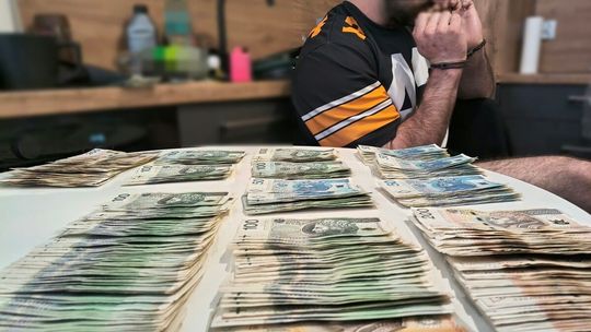 Domowa fabryka sterydów. Policja zabezpieczyła produkty warte około 5 mln zł