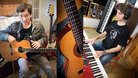 Domowy koncert Marka i Michała Andrzejewskich