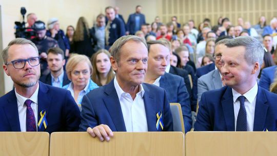 Donald Tusk na UMCS o legalizacji marihuany i "dziadku z Wehrmachtu"