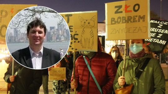 Doradca ministra Czarnka uważa, że uczestnicy protestów nie są Polakami