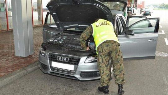 Dorohusk: Luksusowe audi nie wyjechało z Polski