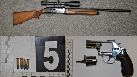 Dorohusk: Szukali kontrabandy, znaleźli też broń