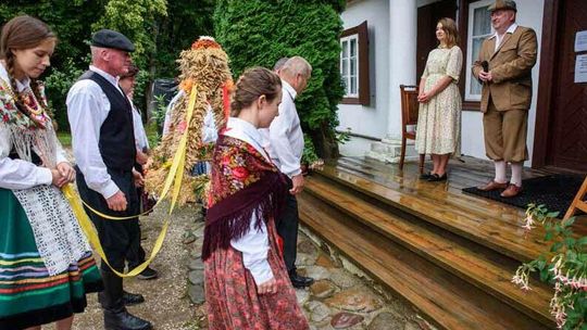 Dożynki Dworskie w Skansenie