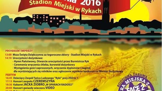 Dożynki w Rykach z zespołem Video