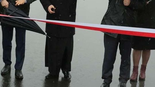 Droga już poświęcona, chociaż jej budowa nadal trwa