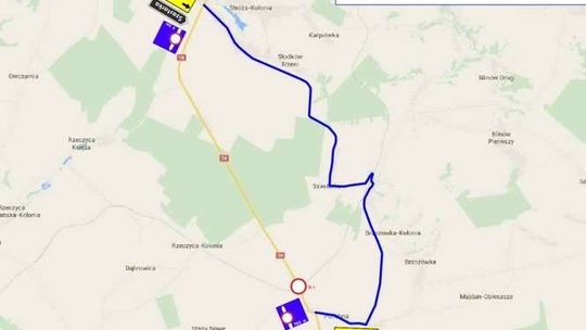 Droga krajowa nr 19 będzie zamknięta przez całą dobę. Roboty na przejeździe kolejowym