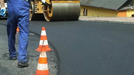 Droga w Strupinie Dużym jak nowa