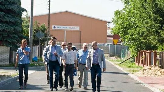 Droga Wojskowa w Białej Podlaskiej ma już asfalt