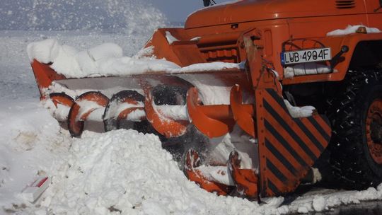 Drogi wojewódzkie w Lubelskiem: miejscami zaspy, miejscami przejezdne