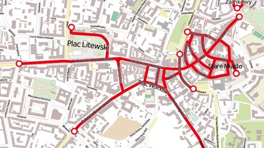 Drogowa rewolucja w centrum Lublina. Projekt organizacji ruchu (PDF)