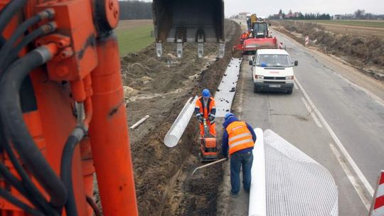 Drogowcy nadrabiają opóźnienia. Na drogowej budowie już wiosna