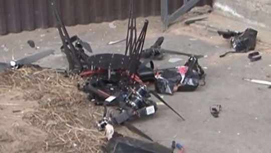Dron miał dostarczać paczki. To był pierwszy i ostatni lot [wideo]