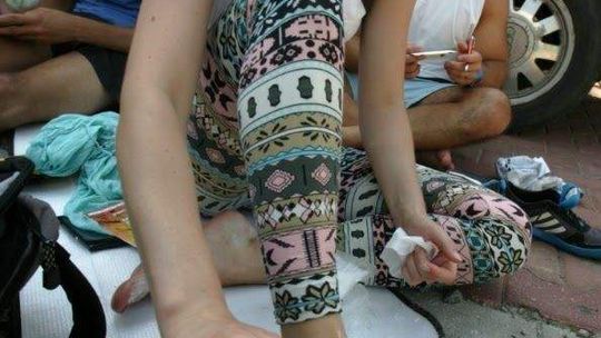 Drugi dzień pielgrzymki. Upał i 30 km marszu