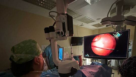 Drut przebił oko. Specjaliści z Lublina ocalili wzrok pacjentowi