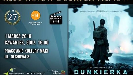 "Dunkierka" w Pracowniach Kultur Maki